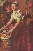 Joachim Beuckelaer Die Eierhandlerin oil